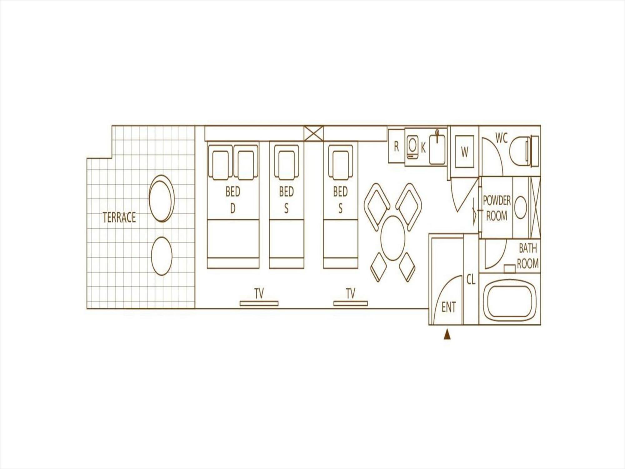 Estúdio Apartamento de 20m2, com 1 casa de banho, na área Naha Exterior foto