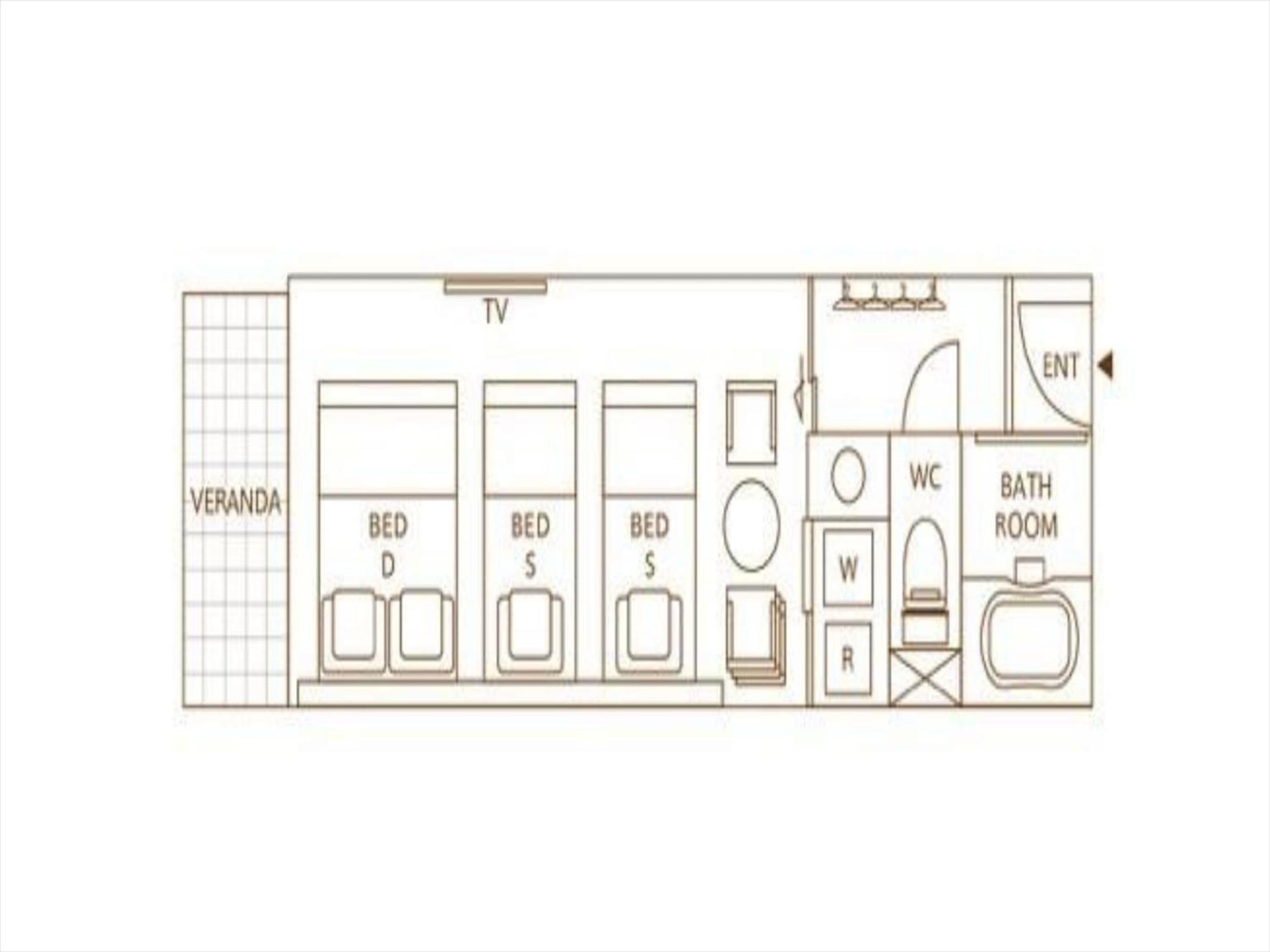 Estúdio Apartamento de 20m2, com 1 casa de banho, na área Naha Exterior foto
