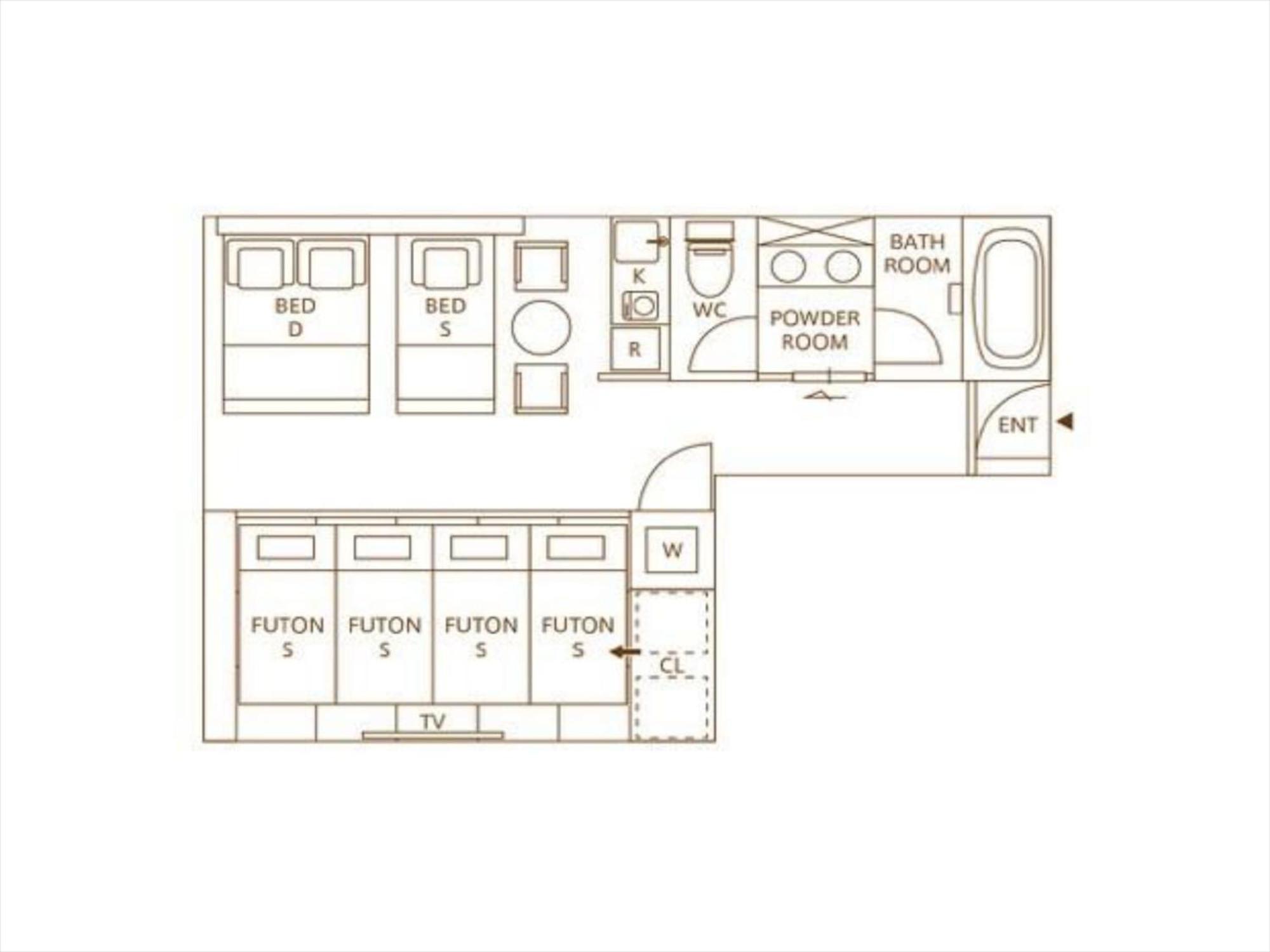 Estúdio Apartamento de 20m2, com 1 casa de banho, na área Naha Exterior foto